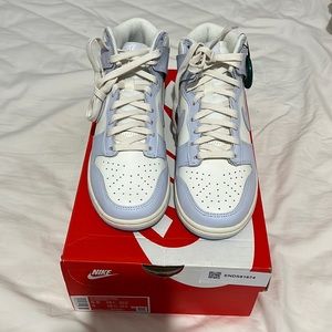 Brand New Stock X verified Nike Dunk High Sail Football Grey(W)